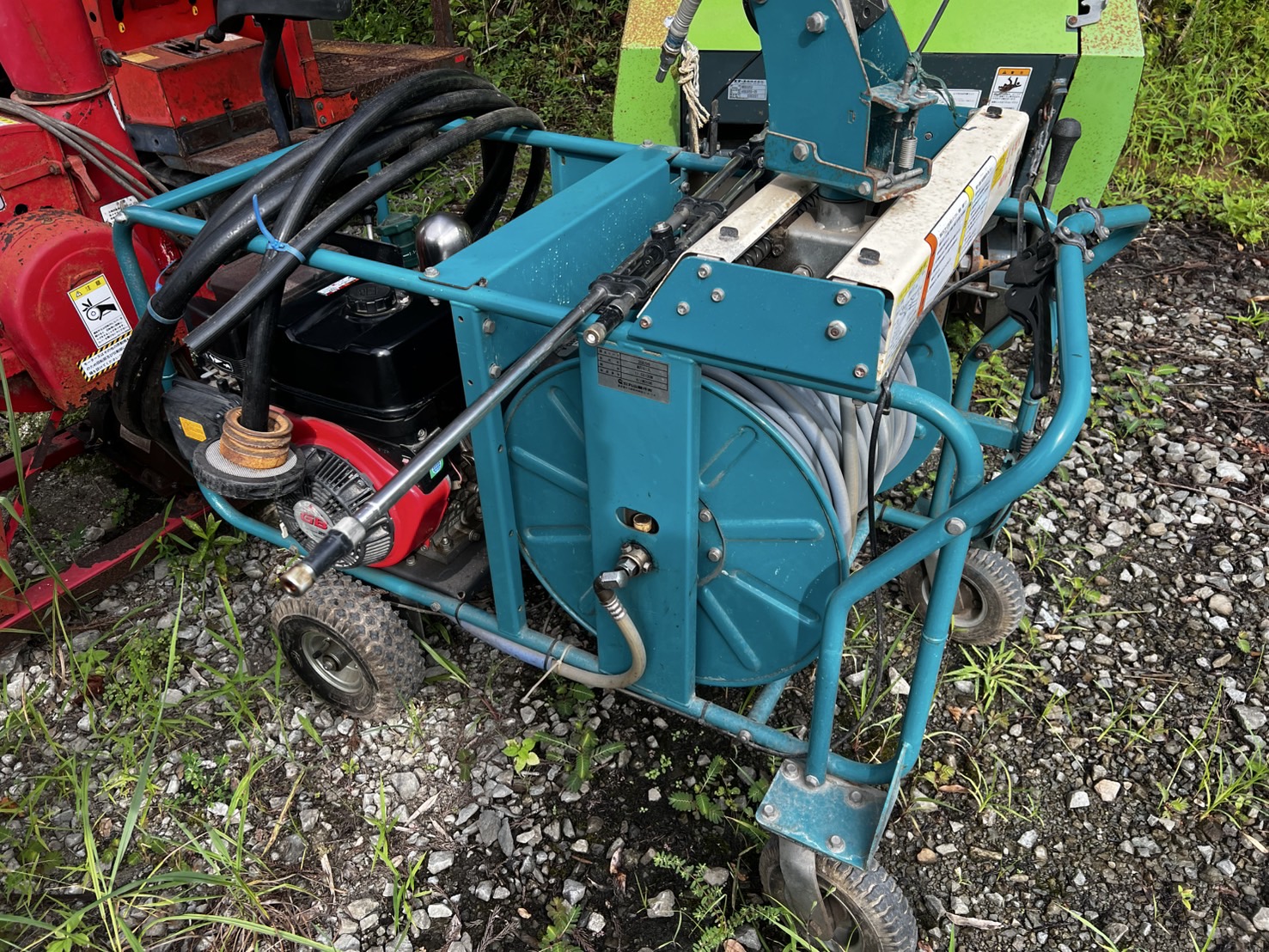 宮崎県丸山製作所　自走セット動噴　MSV613L