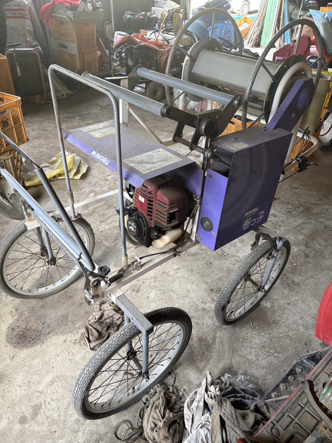 みのる産業　マルチ回収機　W-1A